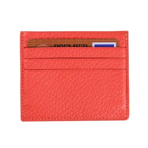 Quo Vadis - Porte-carte - Camargue - 10x8,5 cm - Cuir pleine fleur de taurillon