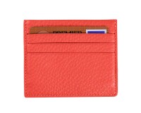 Quo Vadis - Porte-carte - Camargue - 10x8,5 cm Cuir pleine fleur de taurillon