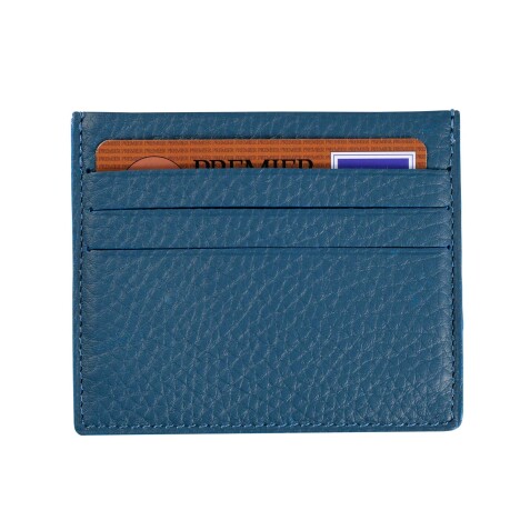 Quo Vadis - Porte-carte - Camargue - 10x8,5 cm - Cuir pleine fleur de taurillon