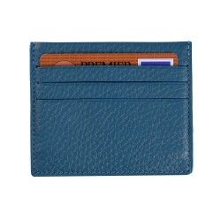 Quo Vadis - Porte-carte - Camargue - 10x8,5 cm Cuir pleine fleur de taurillon