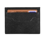 Quo Vadis - Porte-carte - Eaton - 10x8,5 cm - Cuir pleine fleur de vachette - par 4