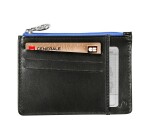 Quo Vadis - Porte-cartes/porte-monnaie - Holi - 13,2x9,5x0,2 cm - Cuir pleine fleur de vachette - par 6