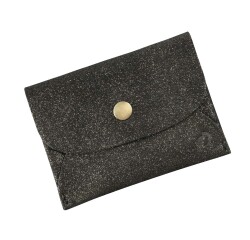 Quo Vadis - Mini pochette - Julo - 11,5x8,5 cm Cuir de vachette suédé