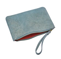 Quo Vadis - Pochette - Julo - 18x25 cm Cuir de vachette suédé
