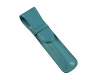 Quo Vadis - Etui stylo 1 place - Satiny - 16,5x5x1 cm Cuir pleine fleur de vachette - 1 compartiment(s)