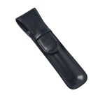 Quo Vadis - Etui stylo 1 place - Satiny - 16,5x5x1 cm Cuir pleine fleur de vachette - 1 compartiment(s)