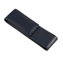 Quo Vadis - Etui stylo magnétique - Silky - 17x5,5x0,5 cm Cuir pleine fleur de vachette - 1 compartiment(s)