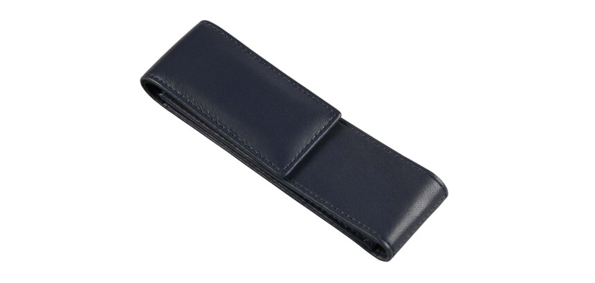 Quo Vadis - Etui stylo magnétique - Silky - 17x5,5x0,5 cm Cuir pleine fleur de vachette - 1 compartiment(s)