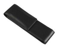 Quo Vadis - Etui stylo magnétique - Silky - Noir - 17x5,5x0,5 cm Cuir pleine fleur de vachette - 1 compartiment(s)