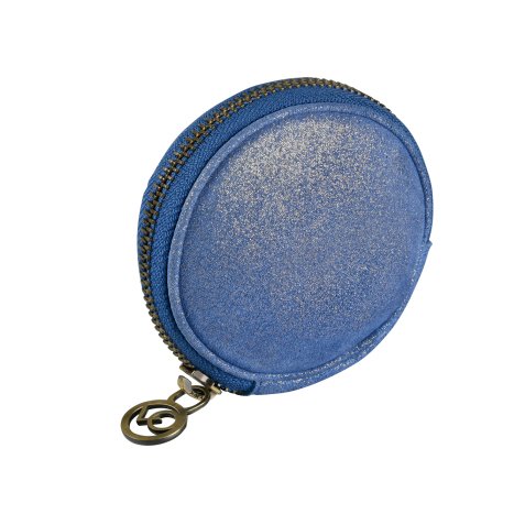 Porte monnaie rond Quo Vadis - Julo - 9x9x4 cm par 6