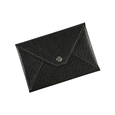 Quo Vadis - Enveloppe papiers identité - Pekari - 14x9,5 cm - Cuir pleine fleur de porc