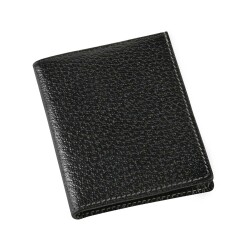 Quo Vadis - Porte-cartes/porte billets - Pekari - 12x8,5x1,2 cm - Cuir pleine fleur de porc