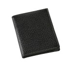 Quo Vadis - Porte-cartes/porte billets - Pekari - 12x8,5x1,2 cm Cuir pleine fleur de porc