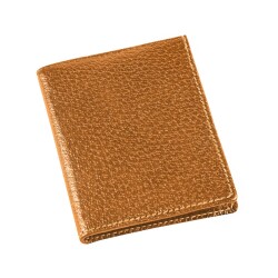 Quo Vadis - Porte-cartes/porte billets - Pekari - 12x8,5x1,2 cm - Cuir pleine fleur de porc