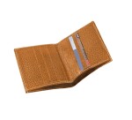Quo Vadis - Porte-cartes/porte billets - Pekari - 12x8,5x1,2 cm Cuir pleine fleur de porc