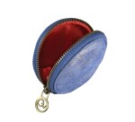 Quo Vadis - Porte-monnaie - Ronde - Julo - 9x9x4 cm Cuir de vachette suédé - 1 compartiment(s)