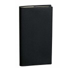 Quo Vadis - Agenda - Spiralé avec répertoire - 2027 - Italnote S Prestige - Semainier Horizontal - Français - Impala - Noir - 12 mois et 1/2 de mi-décembre à décembre - 8,8x17 cm
