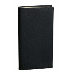 Quo Vadis - Agenda - Spiralé - 2027 - Italnote S Prestige - Semainier Horizontal - Français - Impala - Noir - 12 mois et 1/2 de mi-décembre à décembre - 8,8x17 cm