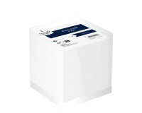 Quo Vadis - Bloc cube - Classic - Blanc - 10x10x9,5 cm - par 20