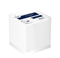Quo Vadis - Bloc cube - Classic - Blanc - 10x10x9,5 cm - par 20