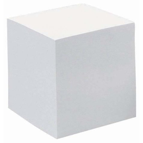 Bloc cube recharge Quo Vadis - Classic - 9x9x7,5 cm  par 20 - Blanc