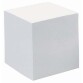 Quo Vadis - Bloc cube - Classic - Blanc - 9x9x7,5 cm - par 20
