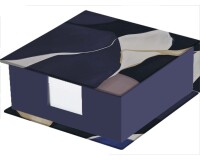 Quo Vadis - Bloc cube - Iconique - 11x11x4,5 cm - par 4