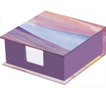 Quo Vadis - Bloc cube - Iconique - 11x11x4,5 cm - par 4