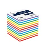 Quo Vadis - Bloc cube - Classic - Multicolore - 9x9x8 cm -  multicolore - par 20