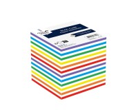 Quo Vadis - Bloc cube - Classic - Multicolore - 9x9x8 cm -  multicolore - par 20