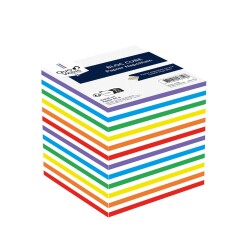 Quo Vadis - Bloc cube - Classic - Multicolore - 9x9x8 cm -  multicolore - par 20