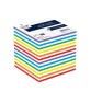 Quo Vadis - Bloc cube - Classic - Multicolore - 9x9x8 cm -  multicolore - par 20