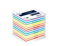 Quo Vadis - Bloc cube - Classic - Multicolore - 10x10x9,5 cm -  multicolore - par 20