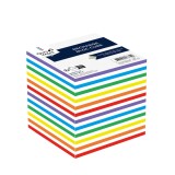 Quo Vadis - Bloc cube - Classic - Multicolore - 9x9x7,5 cm -  multicolore - par 20