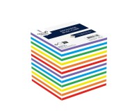 Quo Vadis - Bloc cube - Classic - Multicolore - 9x9x7,5 cm -  multicolore - par 20