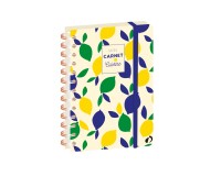 Quo Vadis - Carnet de cuisine - Spiralé - Français - Carnets thématiques - Citron - 15x21 cm