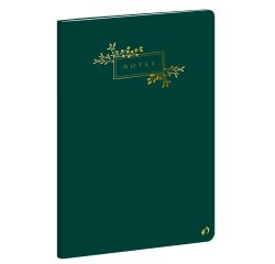 Quo Vadis - Carnet de notes - NOEL - Feuille - Pages Lignées - 15x21 cm