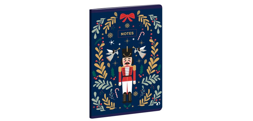 Quo Vadis - Carnet de notes - NOEL - Pages Lignées - 15x21 cm