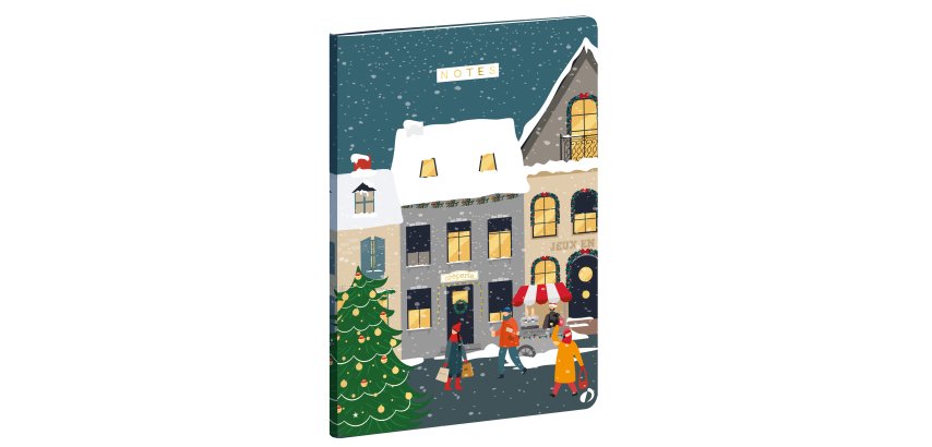 Quo Vadis - Carnet de notes - NOEL - Pages Lignées - 15x21 cm