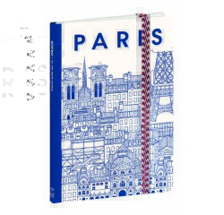 Quo Vadis - Carnet de notes - Docteur Paper - Bleu - Pages Lignées - 10x15 cm