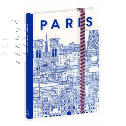 Quo Vadis - Carnet de notes - Docteur Paper - Bleu - Pages Lignées - 10x15 cm