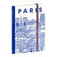 Quo Vadis - Carnet de notes - Docteur Paper - Bleu - Pages Lignées - 10x15 cm
