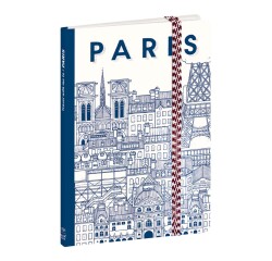 Quo Vadis - Carnet de notes - Docteur Paper - Bleu - Pages Lignées - 10x15 cm