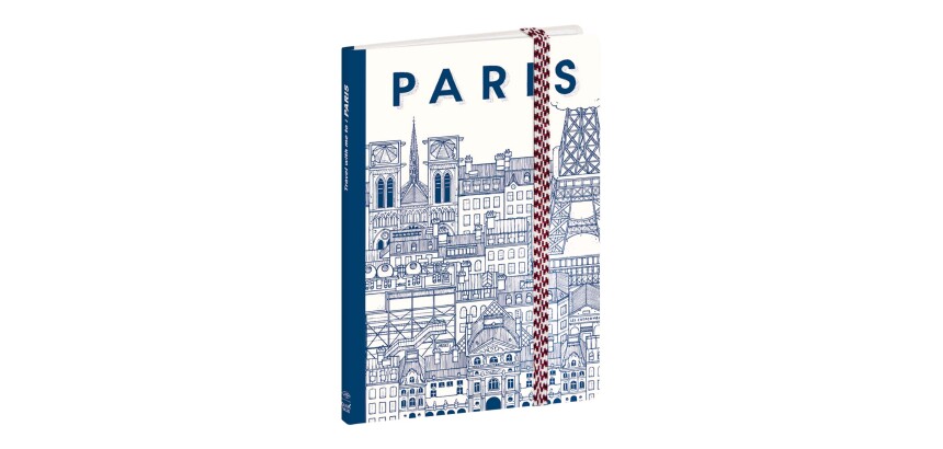 Quo Vadis - Carnet de notes - Docteur Paper - Bleu - Pages Lignées - 10x15 cm
