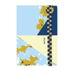 Quo Vadis - Carnet de notes - Papier Tigre - Atlas - Pages Points (dots) - 10x15 cm   Toile (effet tissé) -