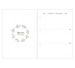 Quo Vadis - Carnet Bullet journal - Multilingue - Life Journal - Marron - Pages Perpétuel - 3 ans de janv à déc. - 15x21 cm