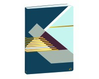 Quo Vadis - Carnet de notes - Nova - Multicolore - Pages Points (dots) et lignées - 15x21 cm - losange bleu