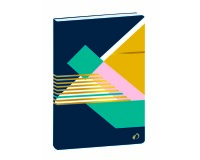 Quo Vadis - Carnet de notes - Nova - Multicolore - Pages Lignées - 10x15 cm - losange jaune
