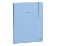 Quo Vadis - Carnet de notes - Pastel - Bleu clair - Pages Lignées - 15x21 cm