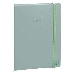 Quo Vadis - Carnet de notes - Pastel - Vert clair - Pages Lignées - 15x21 cm